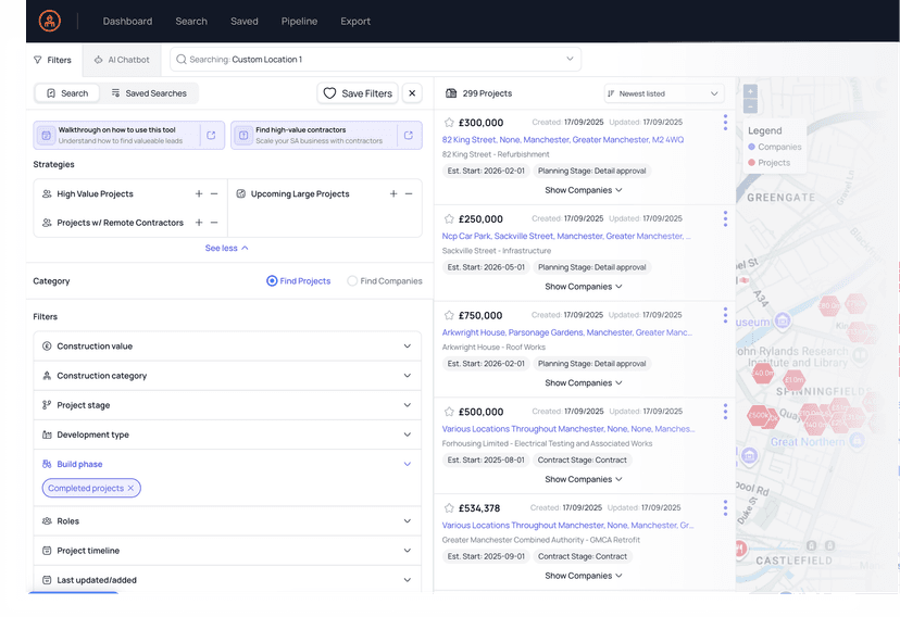 Construction Intel Connections Illustration
