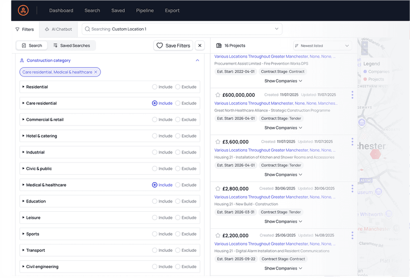 Construction Intel Connections Illustration