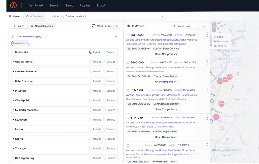 Construction Intel Connections Illustration